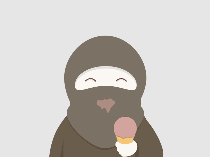 Taliban girl eating ice cream animation child eatig gif girl ice-cream little taliban