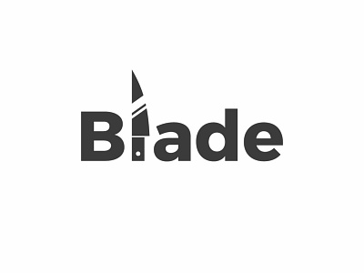 Blade blade blades logodesigner wordmark