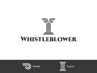 Whistleblower logo logodesign logodesigner whistle whistleblower