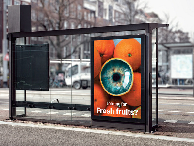 Fresh Fruits poster fruits poster poster design
