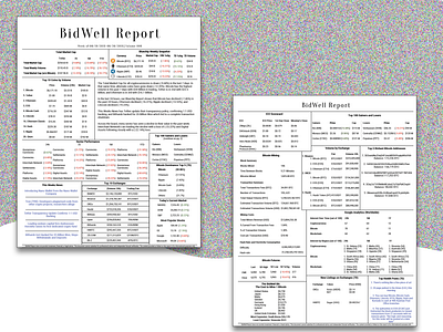 Cryptocurrency report branding crypto design