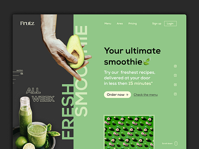 Frutz | Landing page