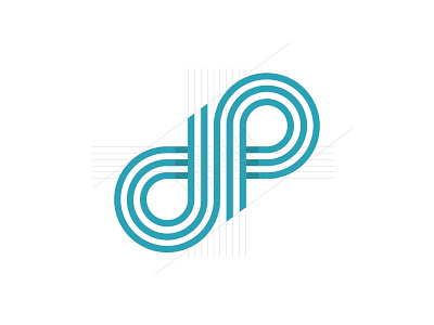 JP Logo Grid grid icon infinity j jay samuel price jp logo p