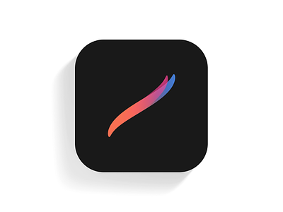 Procreate App Icon Redesign branding icon icon design iconography icons logo minimal minimalist procreate ui