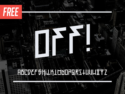 Free Typeface: OFF!