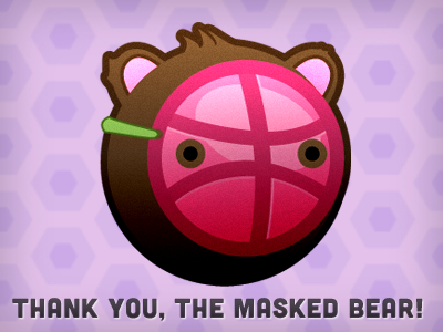 Thank You Masked Bear