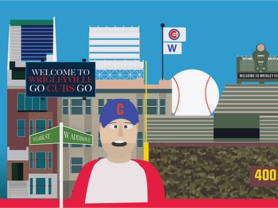 wrigleyville illustration