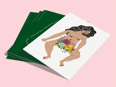 @stephaniemadeit Art Show Invitation design feminist illustration pink typography woman