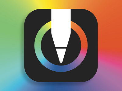 Procreate Logo Redesign app branding design icon logo ui vector