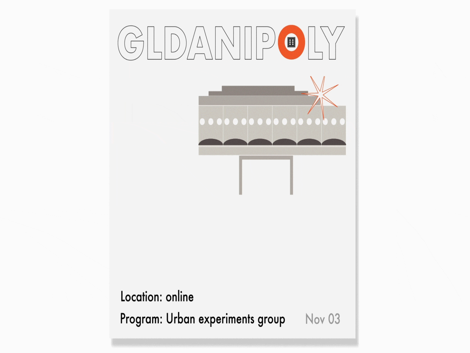 GLDANIPOLY 🎲 building design development dice digitalgame games gif graphic monopoly motion project roll ui uidesign urban ux uxdesign web webdevelopment