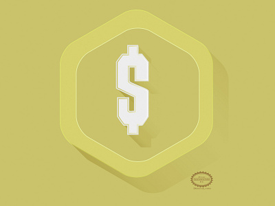 Syrup Token adobe illustrator adobe illustrator cc app logo branding cash coin dollar dollar sign gold hexagon logo token token branding tokens
