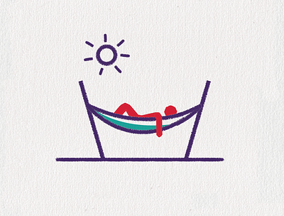 Hammock Illustration branding design graphicdesign illustration