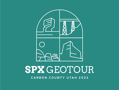 SPX Geotour graphic design graphicdesign illustration logo