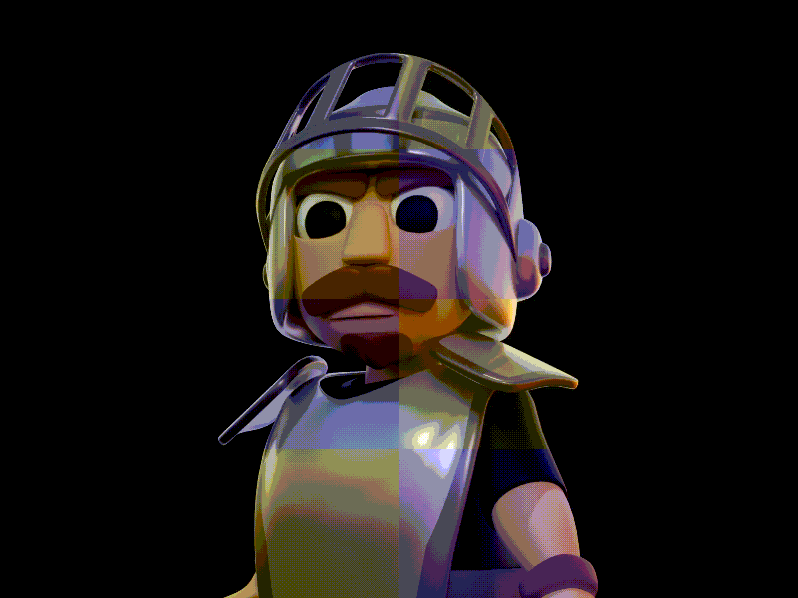 #140 Roman legionary / Character Design in Blender 3D