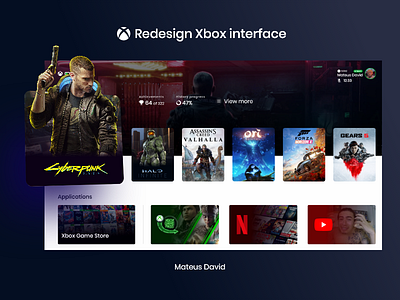 Xbox interface redesign