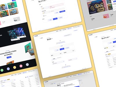 NFT Marketplace cripto dashboard figma marketplace nft ui uiux