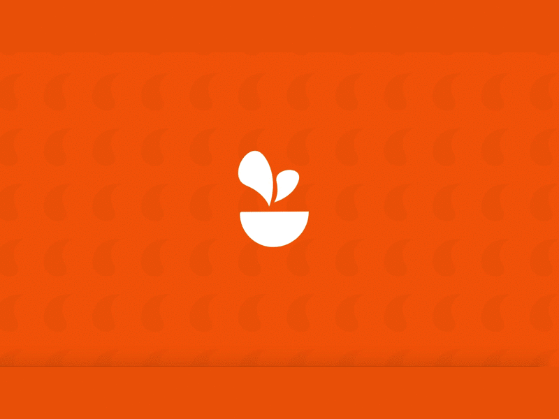 Logo load - Orange Frut branding design motion uidesign uiux xd