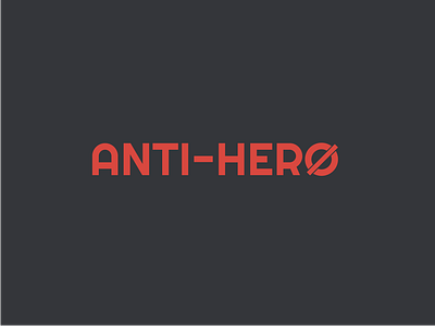 Anti-Hero Studios antihero brand identity branding design designerforhire film studio graphic design hireme studios