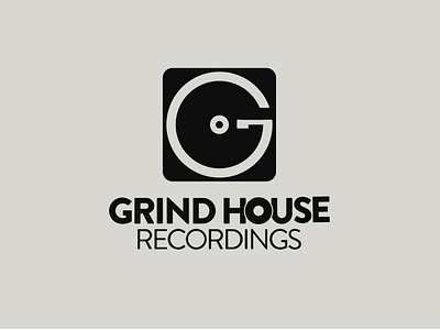 Grind House Recordings brand identity branding design designerforhire graphic design grind house recordings hireme logo music record label