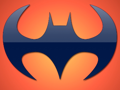 Bat Signal ipad vector