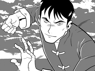 Wing Chun 2 comics illustration manga martial arts