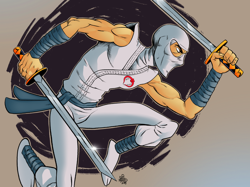Storm Shadow-Colors apple pencil art apple pencil ipad artist ipad pro cartoonist artist art drawing draw swords cobra ninjas comics toys hasbro gi joe storm shadow