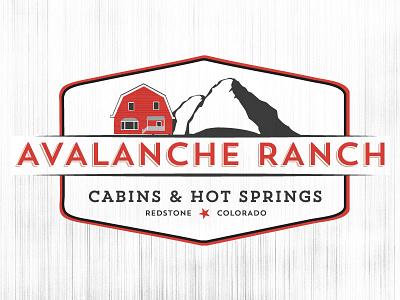 Avalanche Ranch Logo Concept