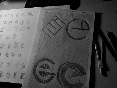 Desenho das logos Ecoplan brand branding branding design logo logotipo logotype marca