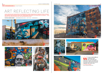 Kansas City Business Journal Crossroads Art Package