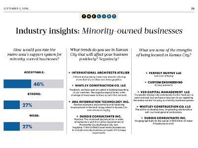 Minority Owned Businesses Data