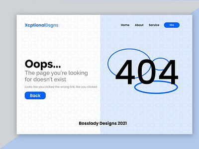 Error 404 Page -UIdailyDay 8 daily 100 challenge dailyuichallenge design figmadesign minimal typography web