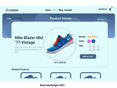 eCommercePage Day12 daily 100 challenge dailyuichallenge design figmadesign ui ux