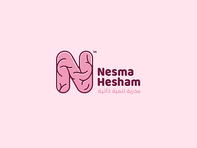 Nesma Hesham design graphic icon identity logo personal