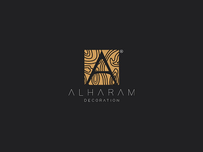 Alharam Decoration color decor design graphicdesign logo modern painting wood work