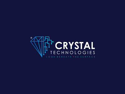 Crystal Technologies crystal crystal logo icon logo logos sample technology technology icons technology logo