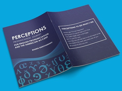 Perceptions book books color cover cover design covers design english graphic