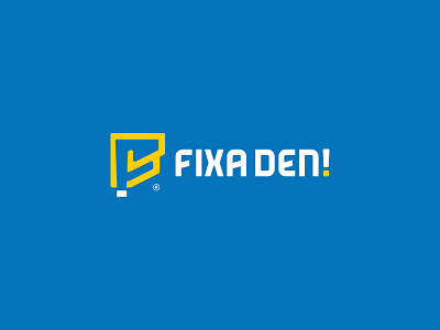 Fixa Den! design english fix fixed graphic graphicdesign logo logos mobile phon