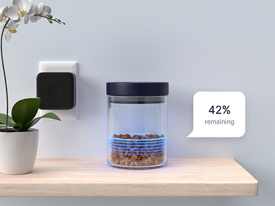 Nectar Smart Container - 3D Render