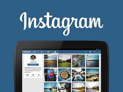 Instagram for Android - Pixel Shift android app instagram mockup redesign