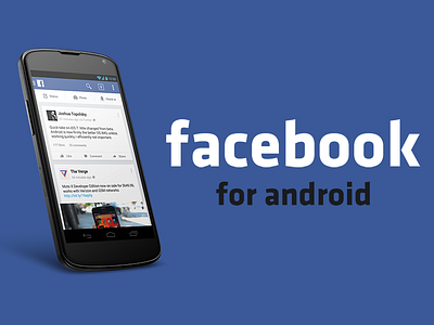 Facebook for Android - Pixel Shift