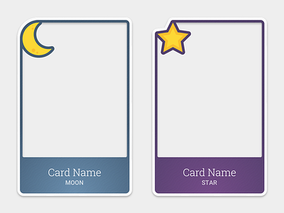 Kitten Cards - Sleepy Cat Insert Set cards design game pack trading web