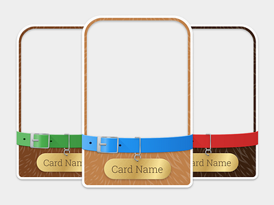 Cards - Pets Insert Set cards design game pack trading web