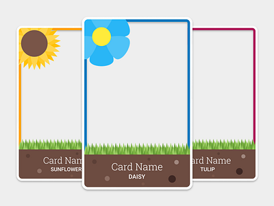 Kitten Cards - Garden Cat Insert Set cards design game pack trading web