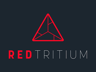 Red Tritium Branding branding graphic design