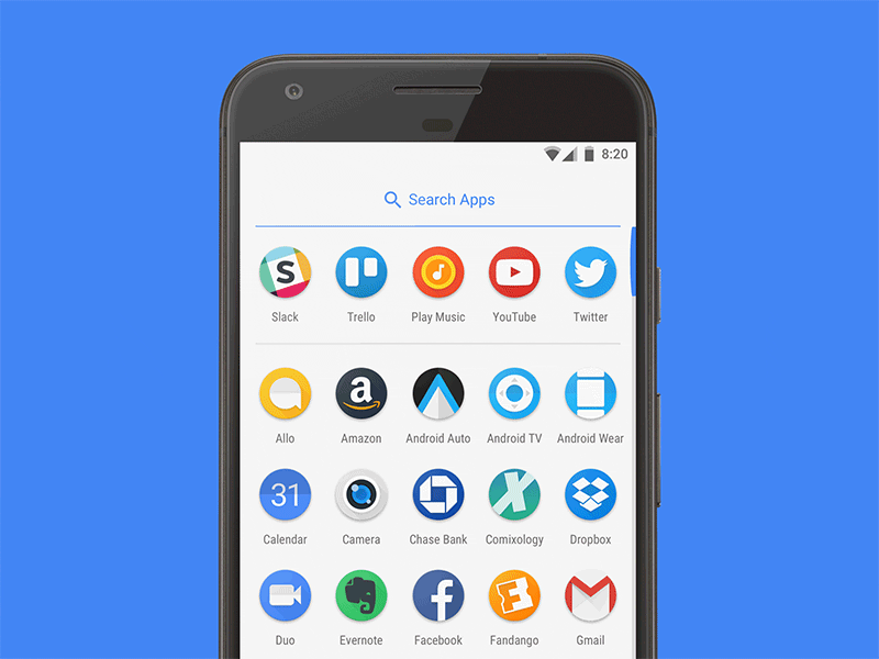 Adaptive Icons Extended - Pixel Shift android google material design