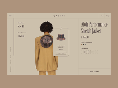 Product Page Experience animation clothes concept creative detail ecommerce experience experimental fashion interaction microinteraction page principle product shop tooltip transition ui ux web