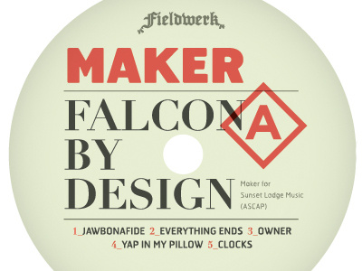 Falcon Label label type vinyl