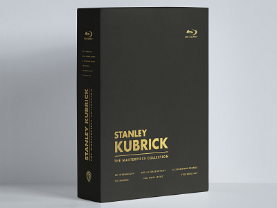 Stanley Kubrick: The Masterpiece Collection dvd dvd cover kubrick minimalist packaging typography