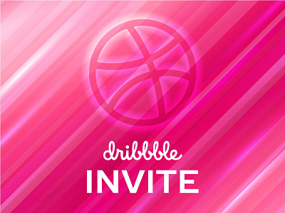 Dribbble invite ball draft dribbble invitation invite invites pink shot