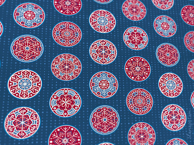 Christmas is coming blue christmad design fabric navy blue pattern pattern design seamless snowflakes vector